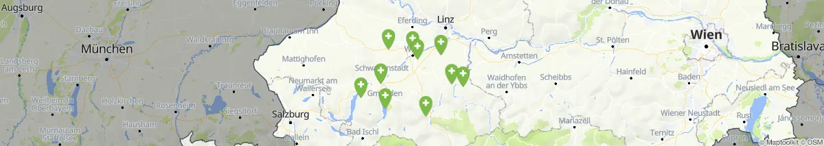 Map view for Pharmacies emergency services nearby Inzersdorf im Kremstal (Municipality, Oberösterreich) (186)